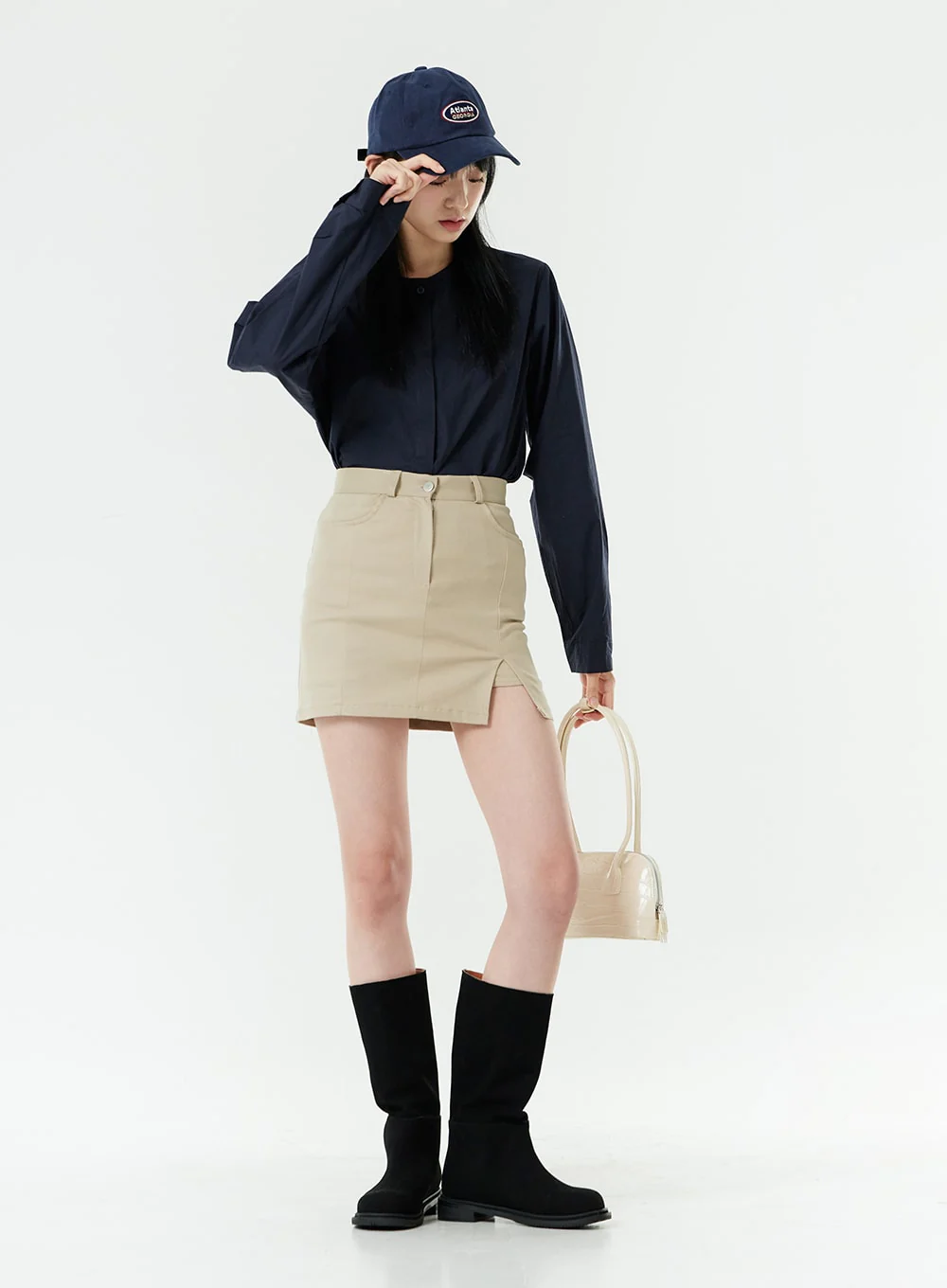 Atlanta Lettering Baseball Cap OG24 - Image 3