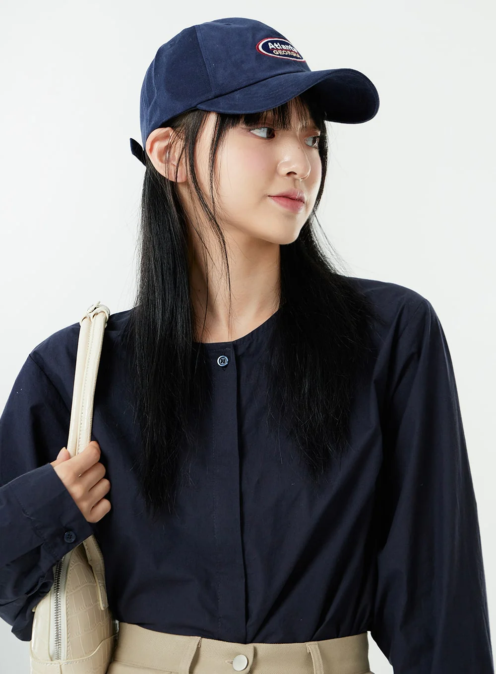 Atlanta Lettering Baseball Cap OG24 - Image 4