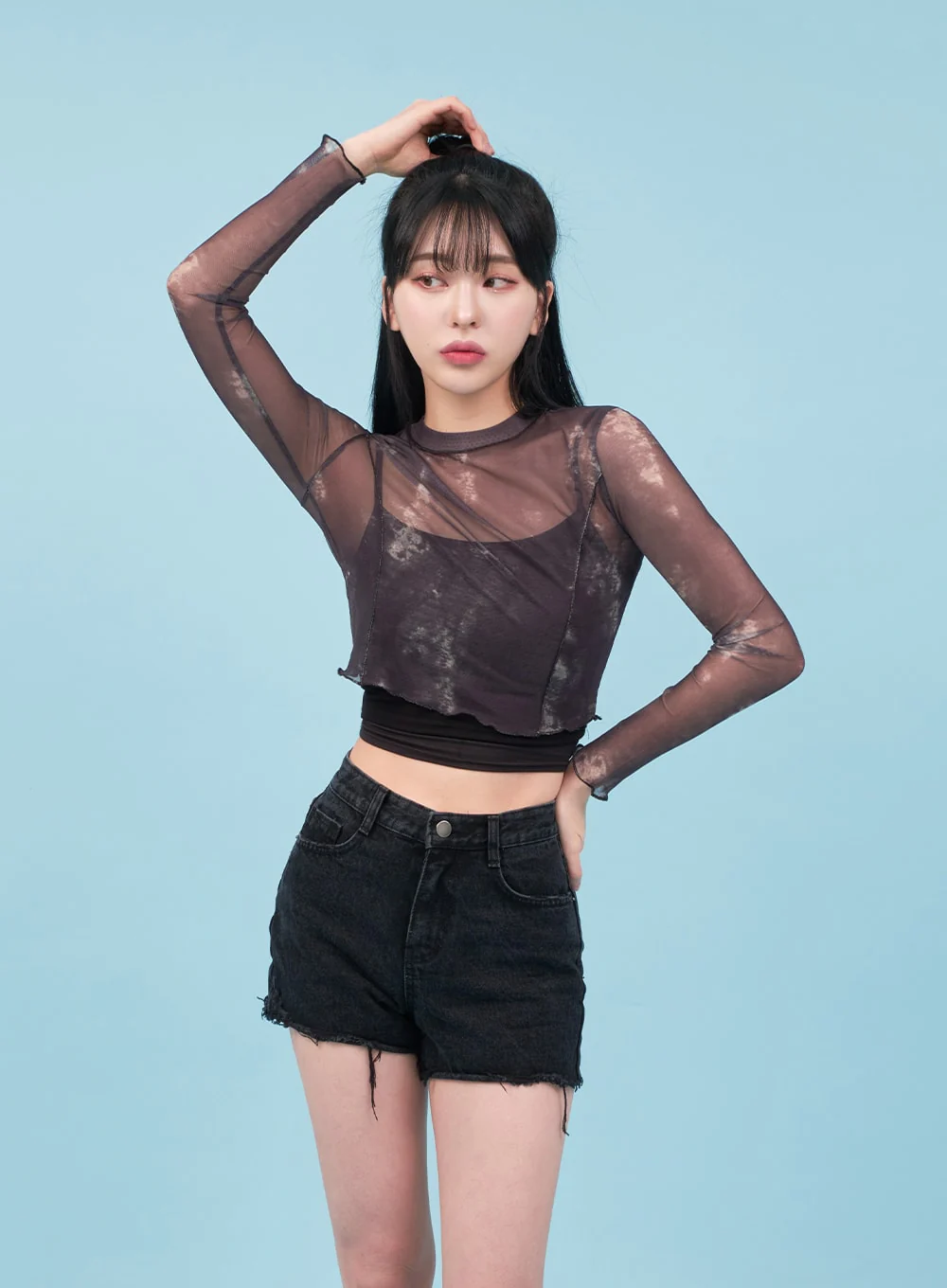 Basic Cropped Cami Top CA07 - Image 11