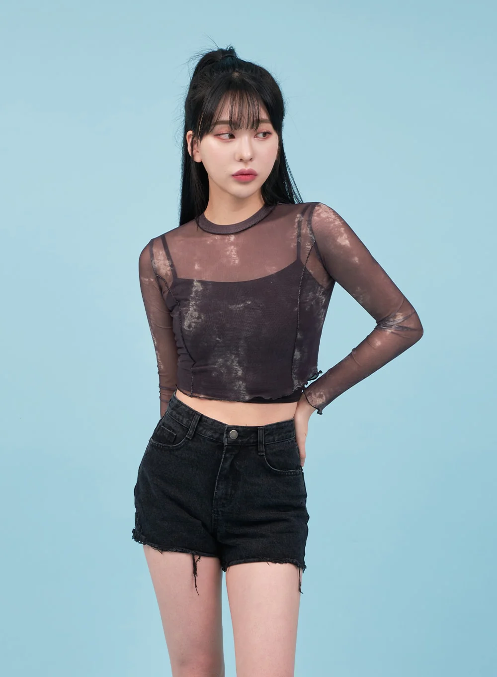 Basic Cropped Cami Top CA07 - Image 14