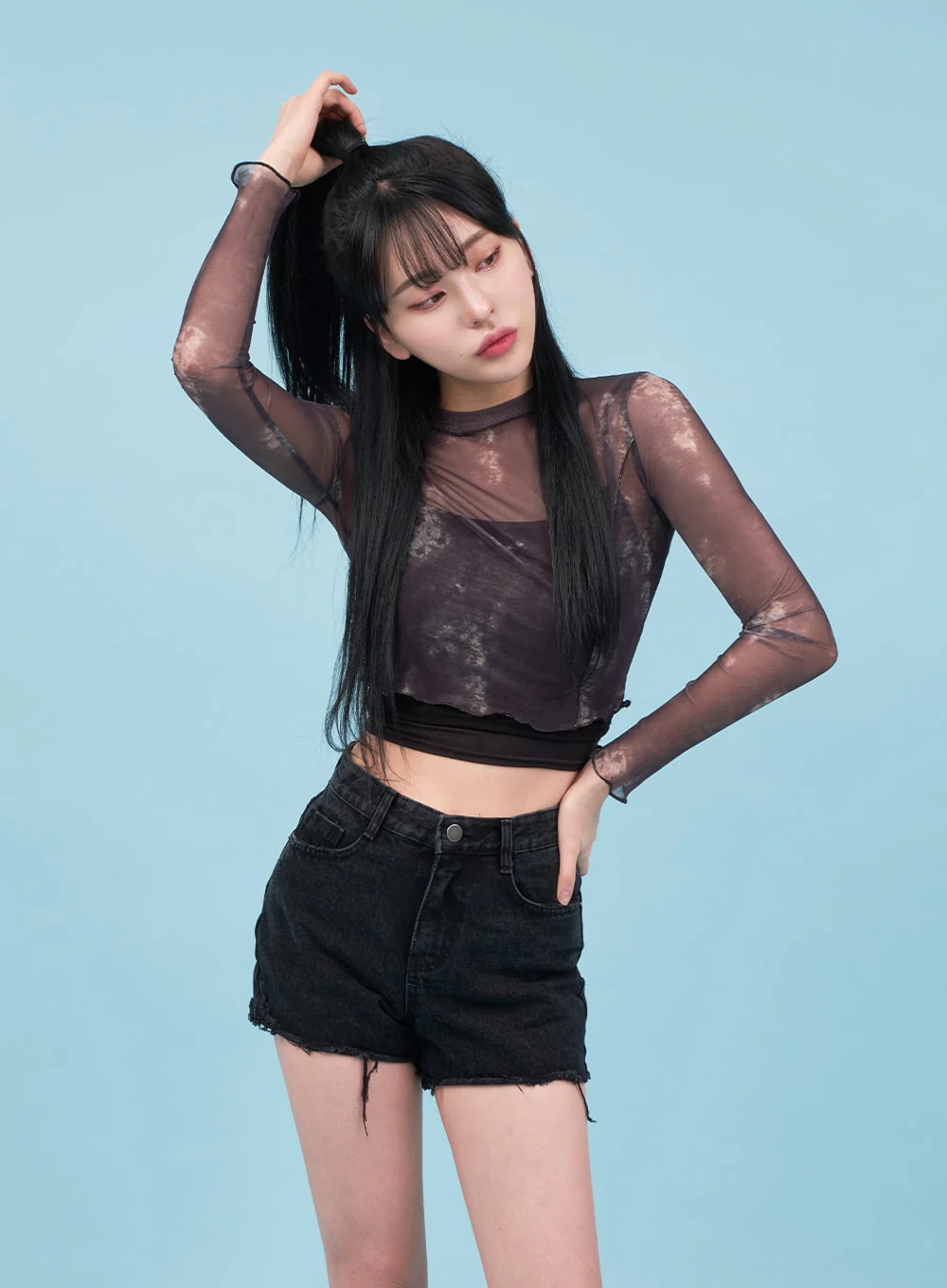 Basic Cropped Cami Top CA07 - Image 5