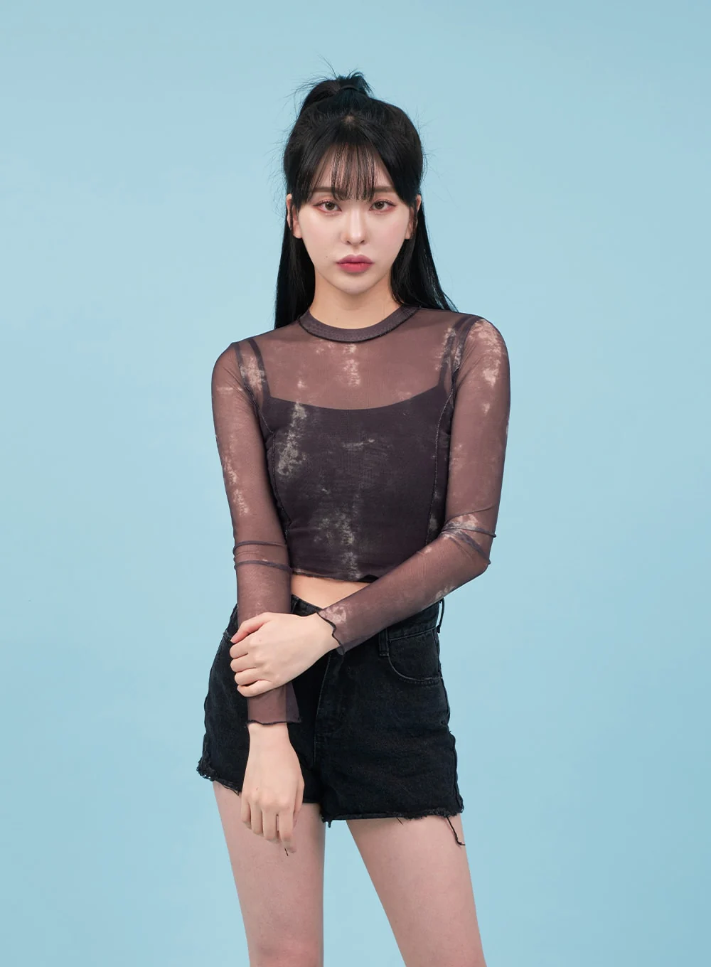 Basic Cropped Cami Top CA07 - Image 7