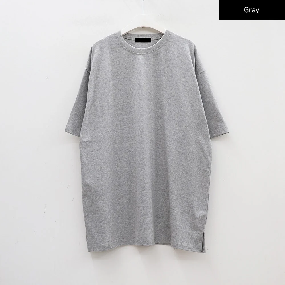 Basic Loose Fit Oversized T-shirt CA26 - Image 28