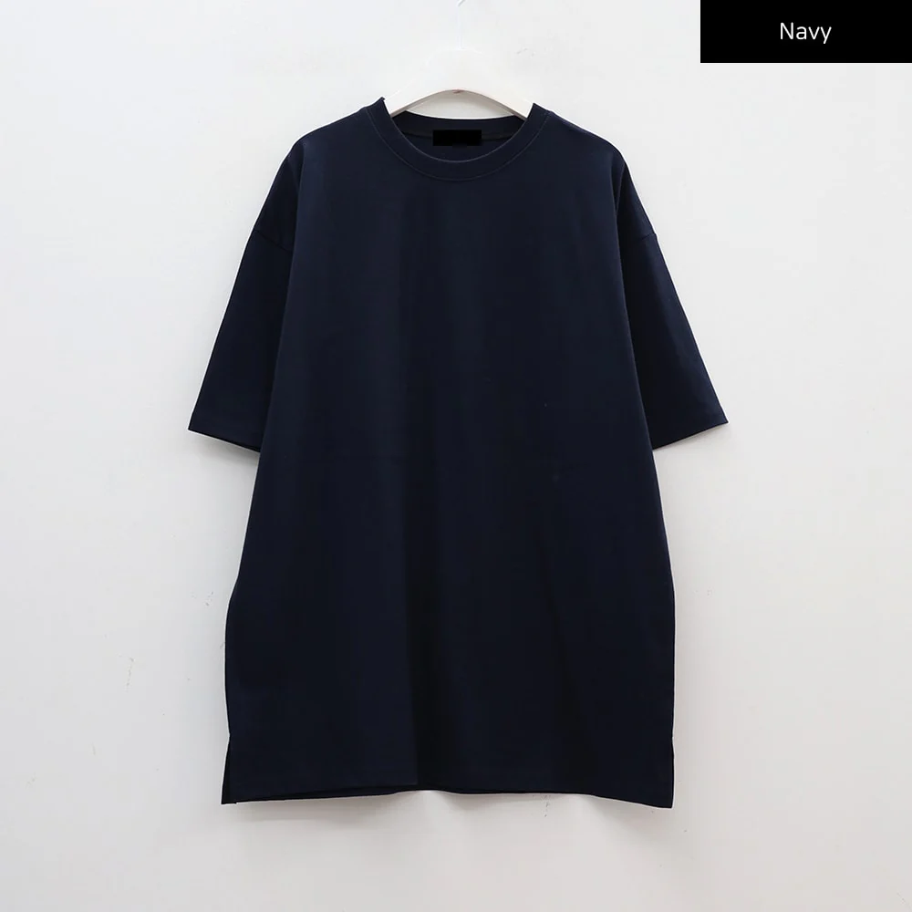 Basic Loose Fit Oversized T-shirt CA26 - Image 29
