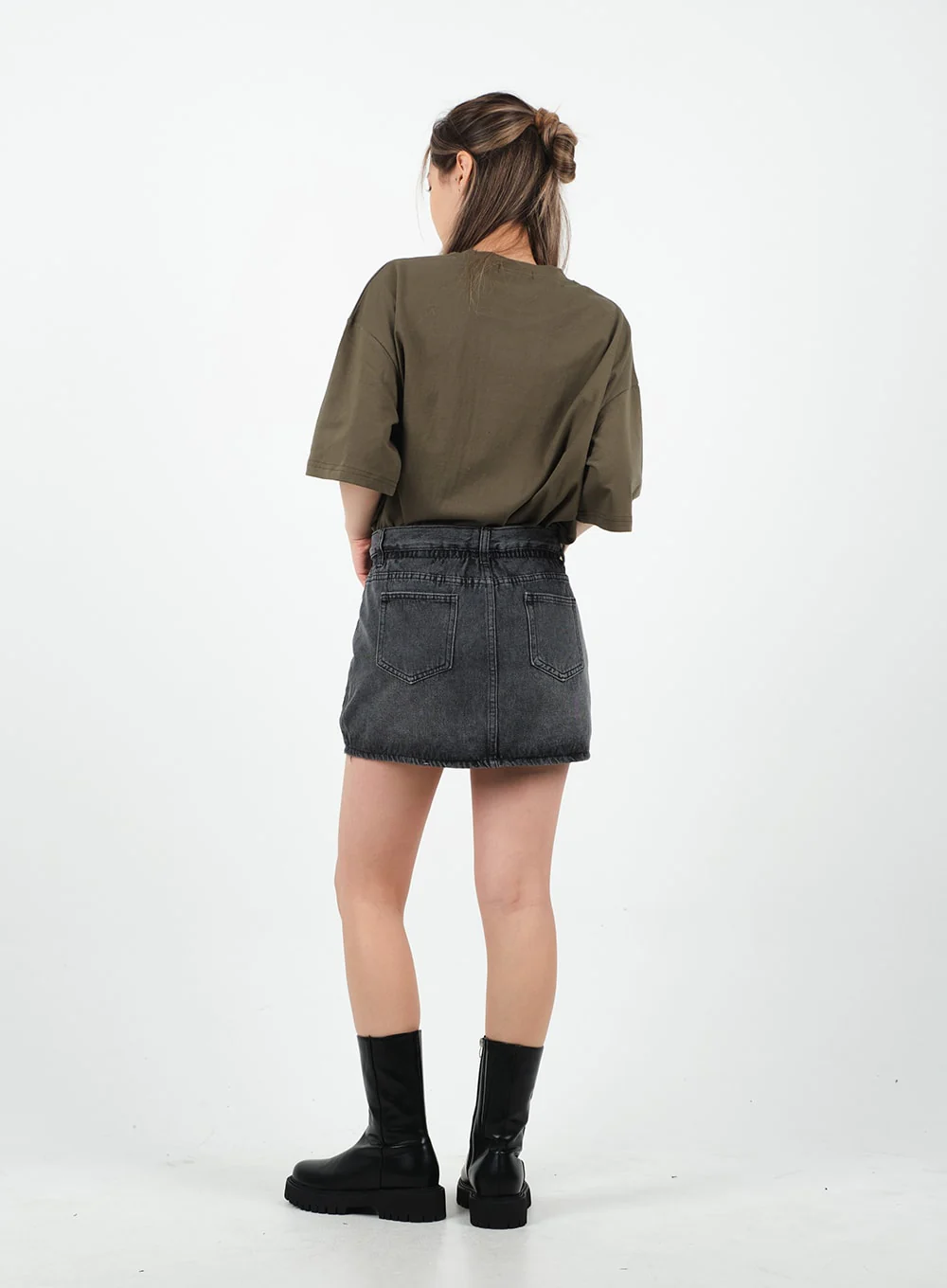 Basic Loose Fit Oversized T-shirt CA26 - Image 7