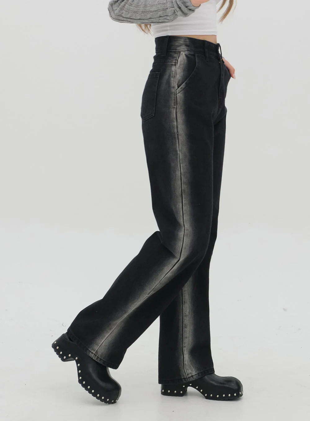Black Jeans C1002 - Image 10