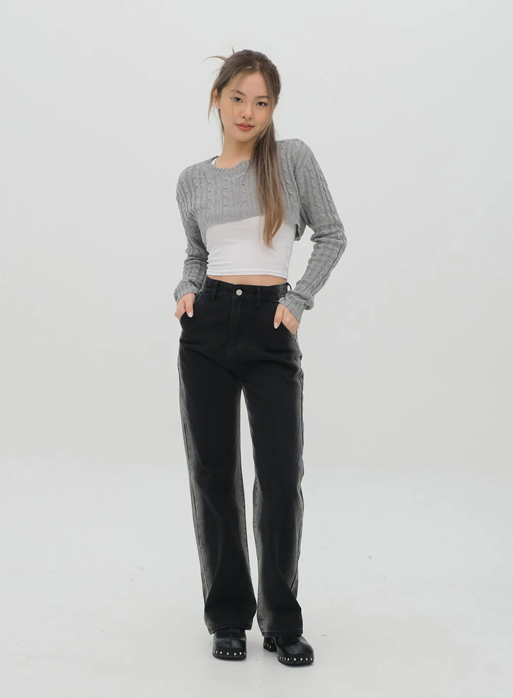 Black Jeans C1002 - Image 8