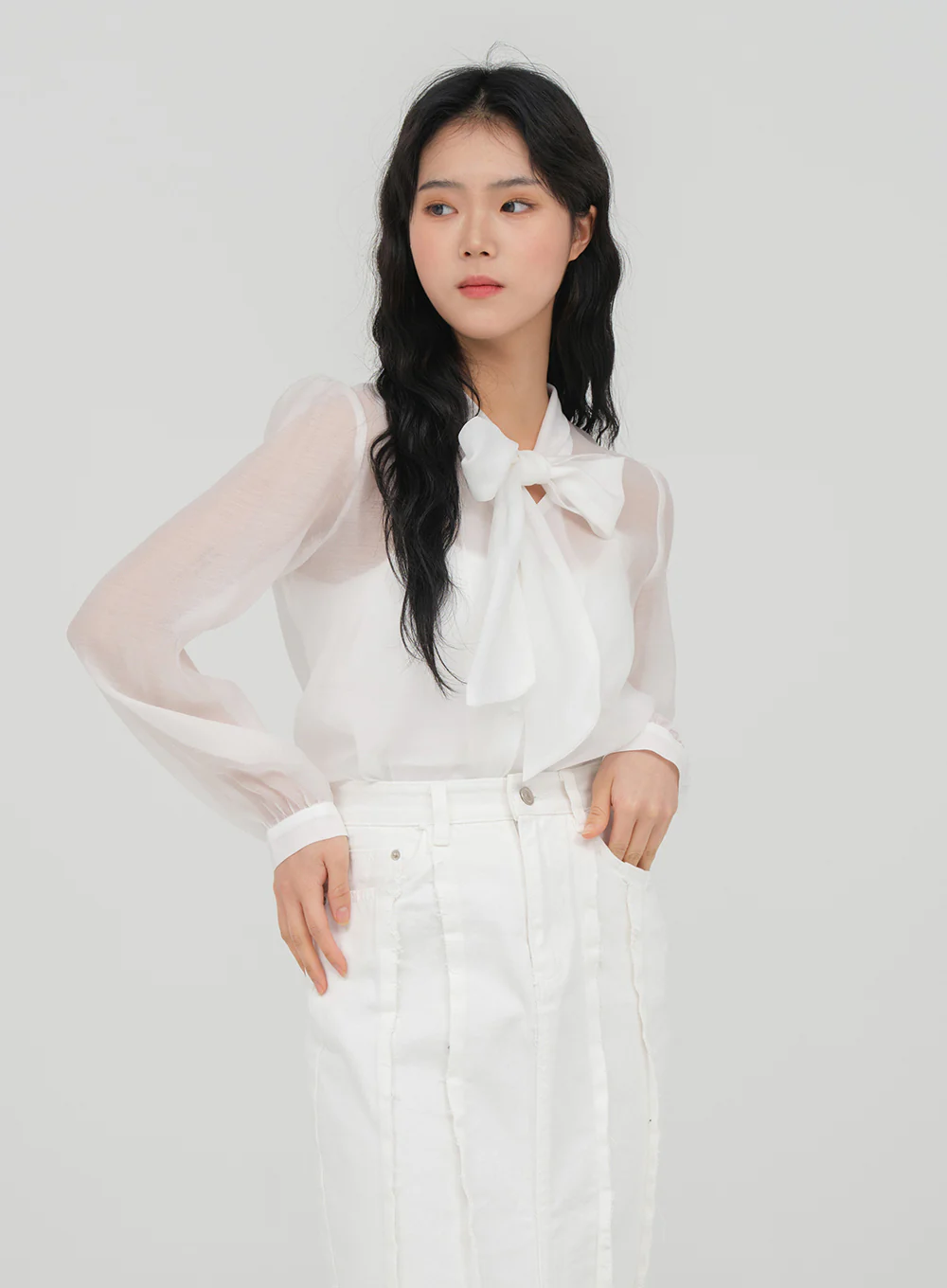 Cami with Padded Bra Attached K0302 - Image 4