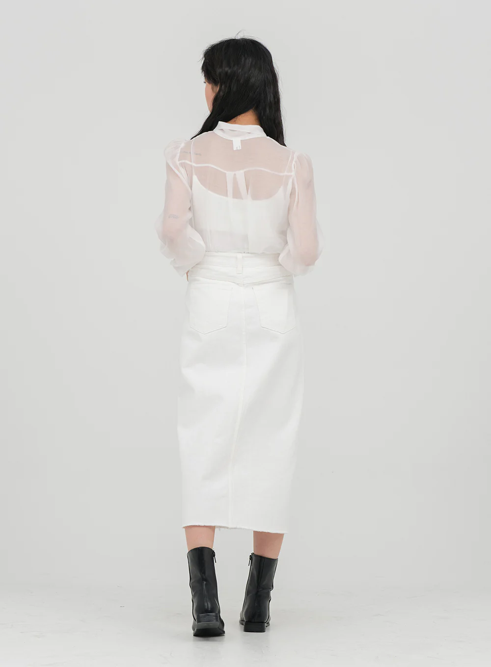 Cami with Padded Bra Attached K0302 - Image 5