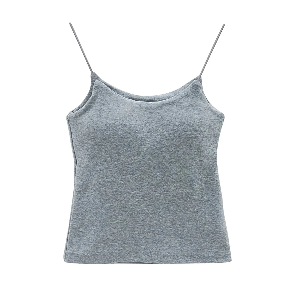 Cami with Padded Bra Attached K0302 - Image 7