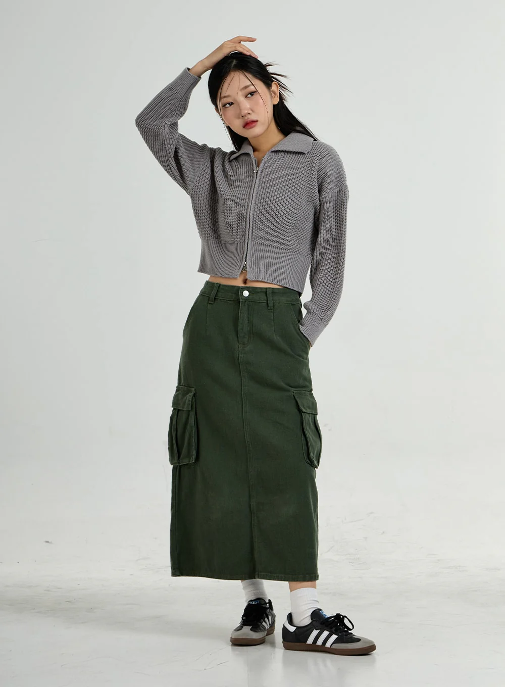 Cargo Long Skirt CO24 - Image 10