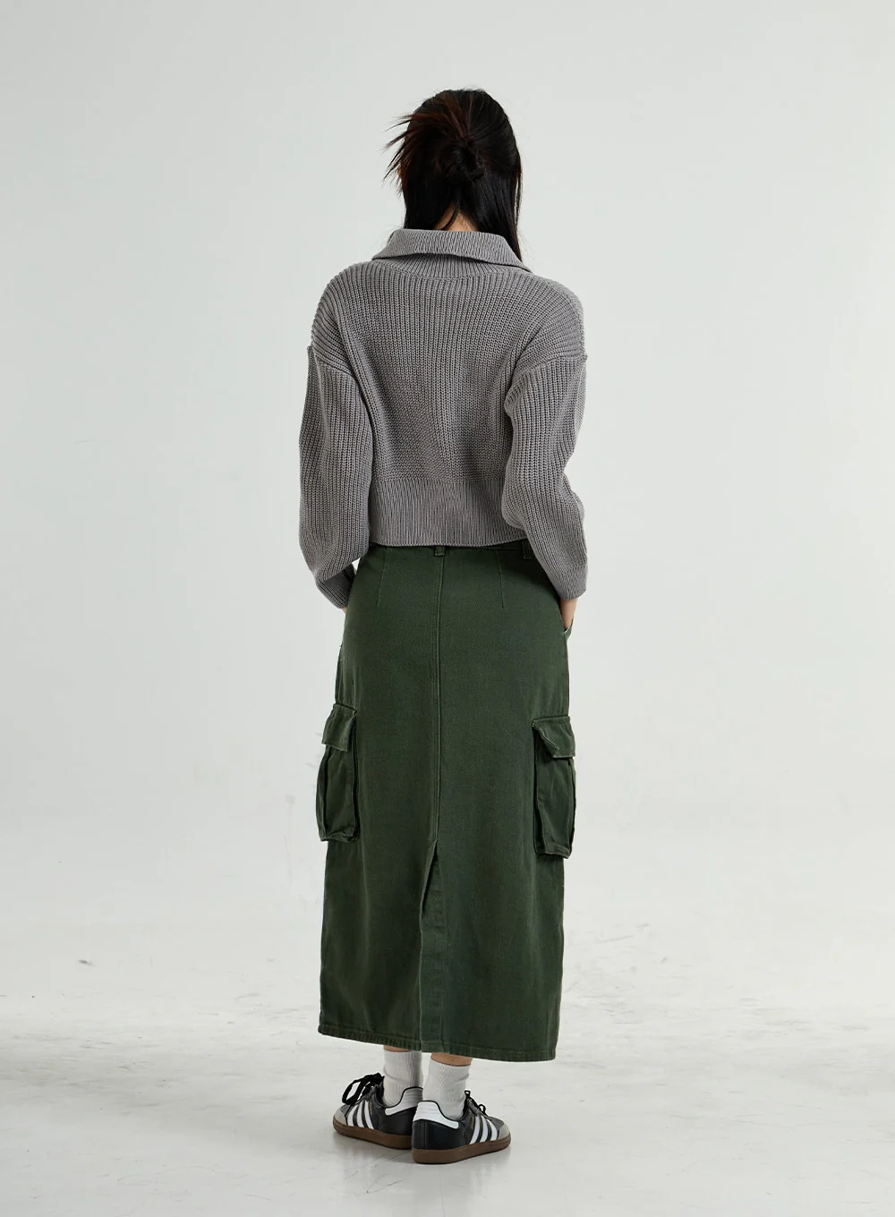 Cargo Long Skirt CO24 - Image 12