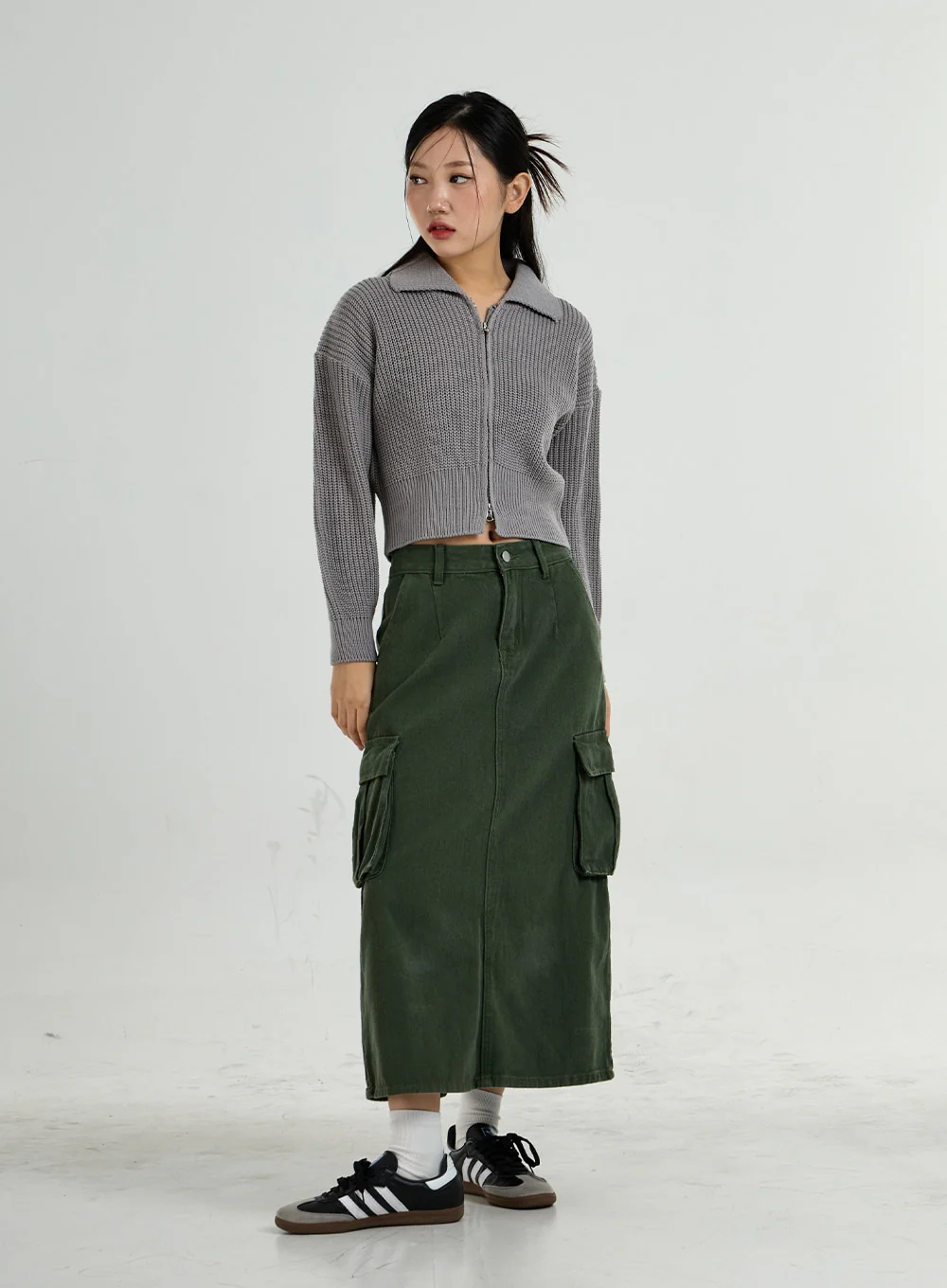Cargo Long Skirt CO24 - Image 13