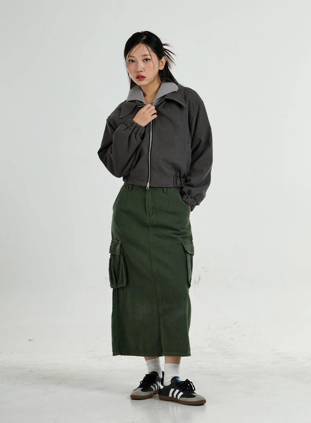Cargo Long Skirt CO24 - Image 4