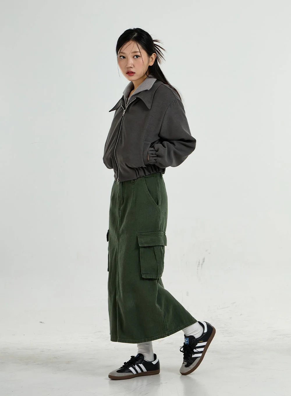 Cargo Long Skirt CO24 - Image 8