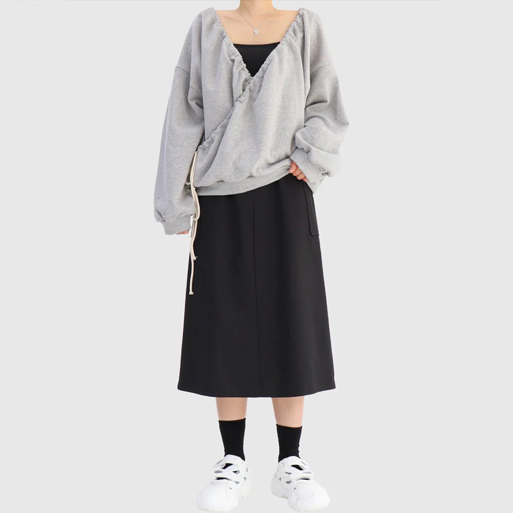 Cargo Maxi Skirt CA10 - Image 13