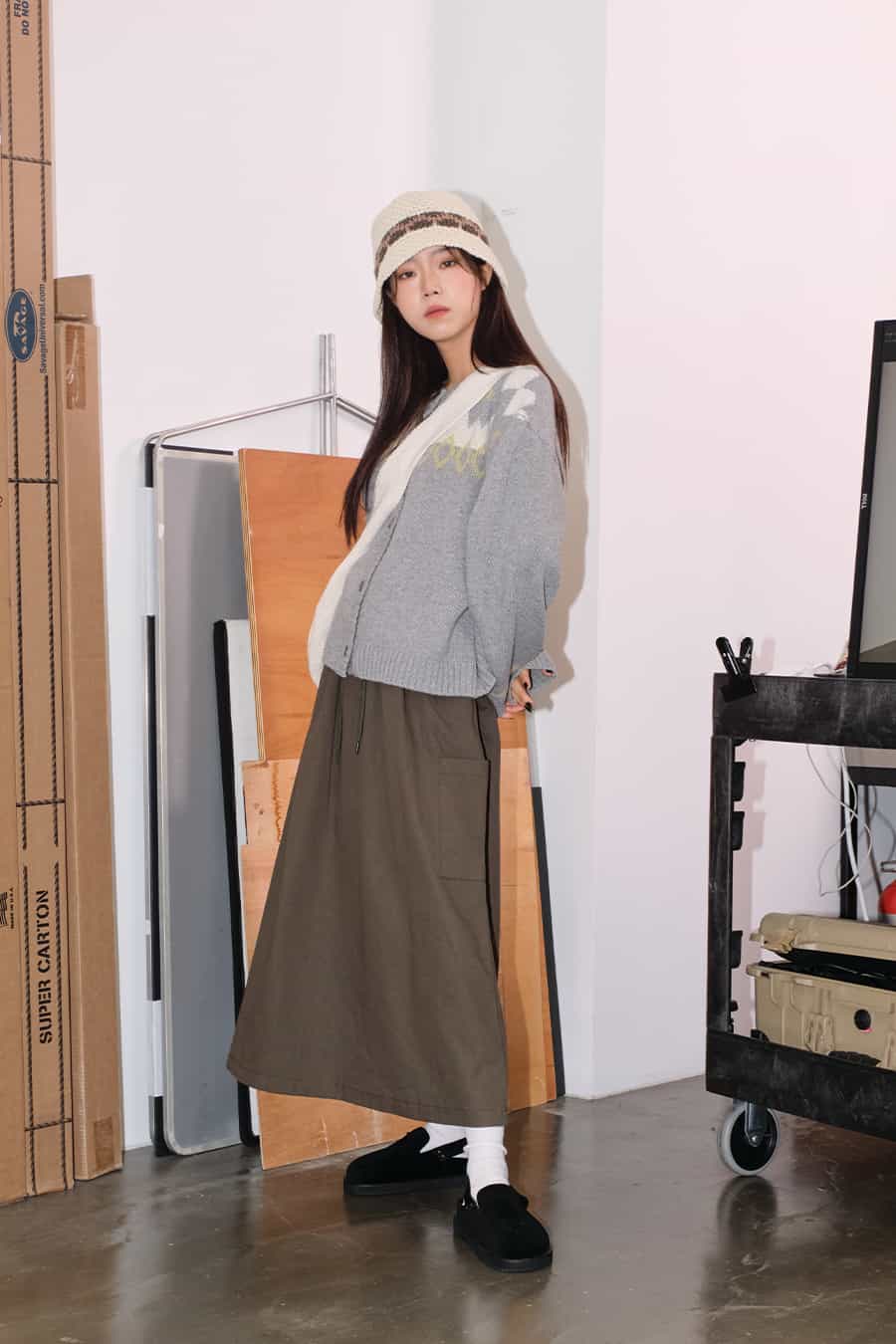 Cargo Maxi Skirt F1 - Image 7