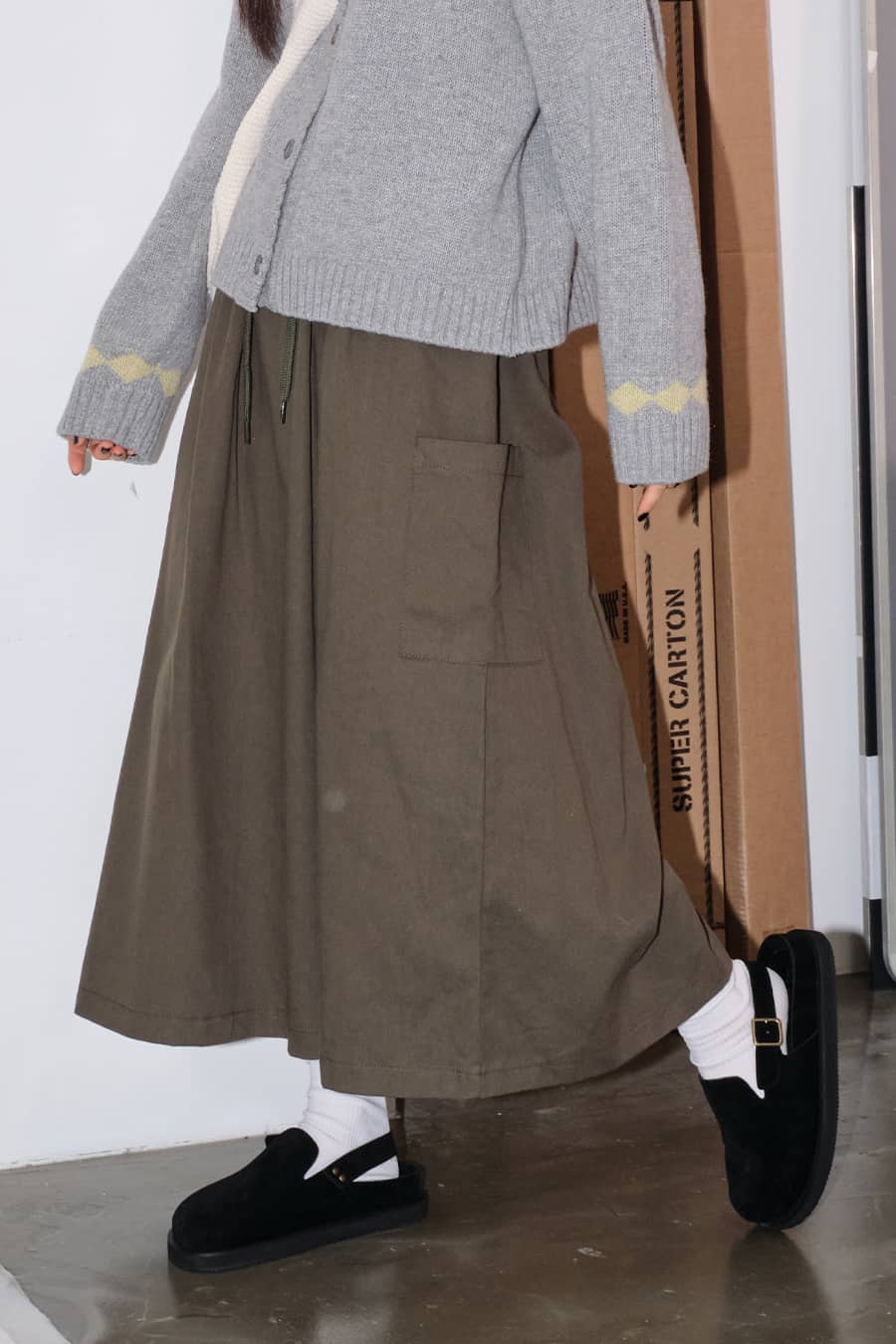 Cargo Maxi Skirt F1 - Image 9