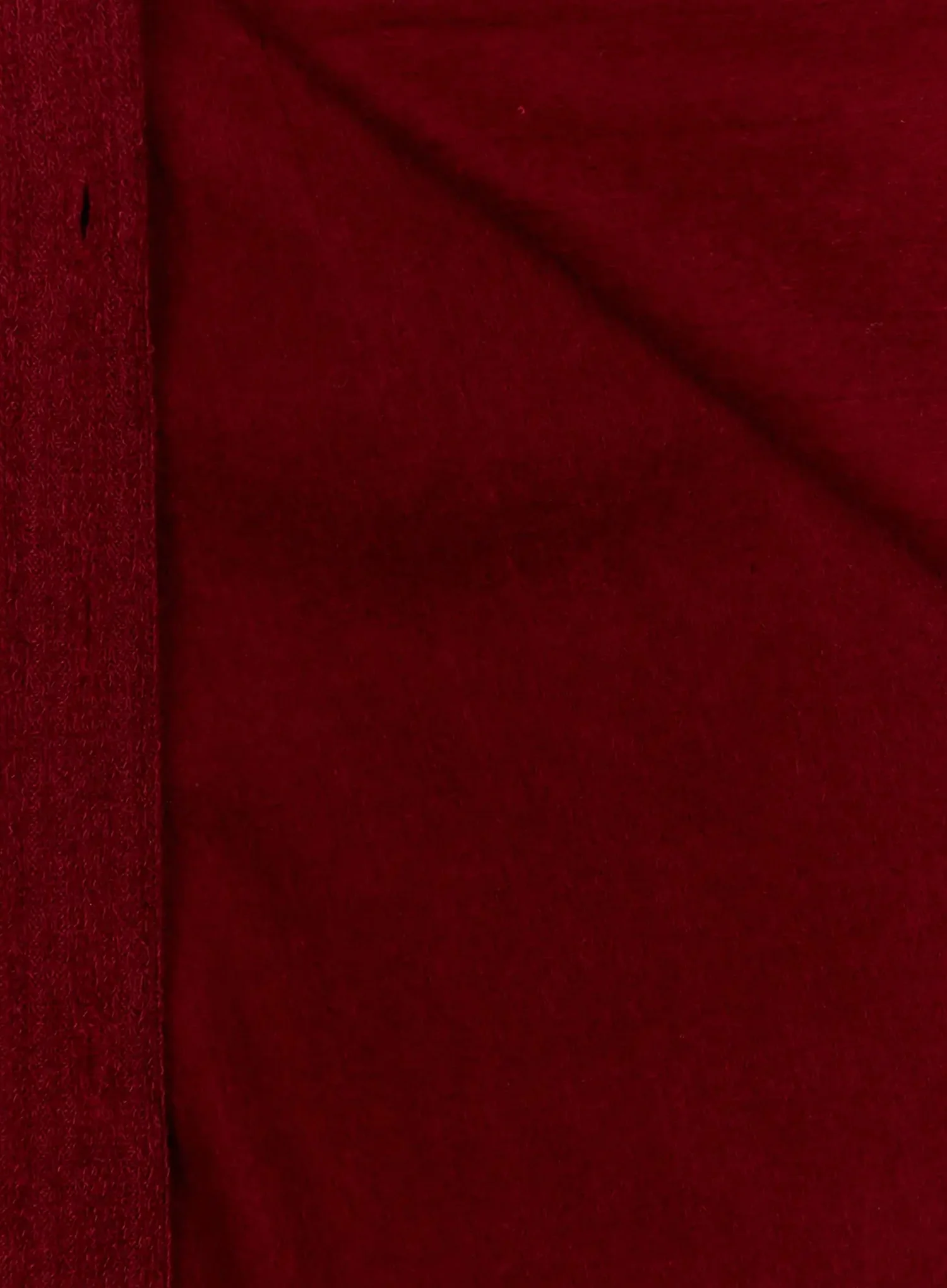 Checkered Accent Fleece Cardigan F517 - Image 10