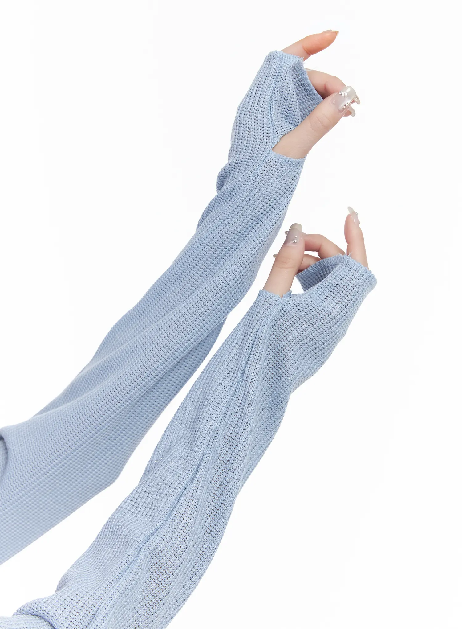 Chic Net Crop Cardigan CF519 - Image 9