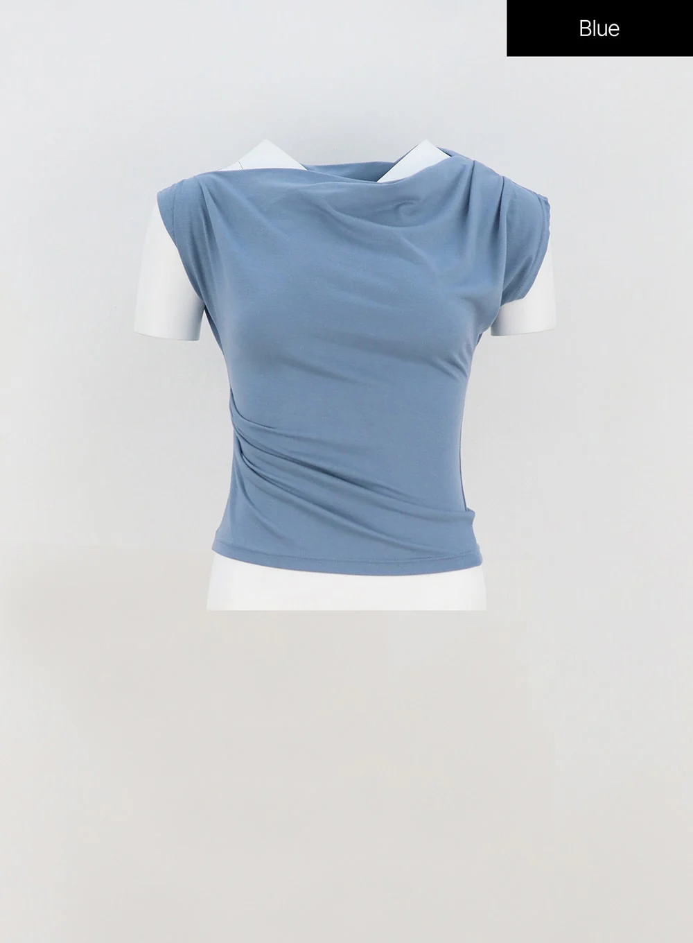 Cowl Neck Off-Shoulder Tee IA325 - Image 12