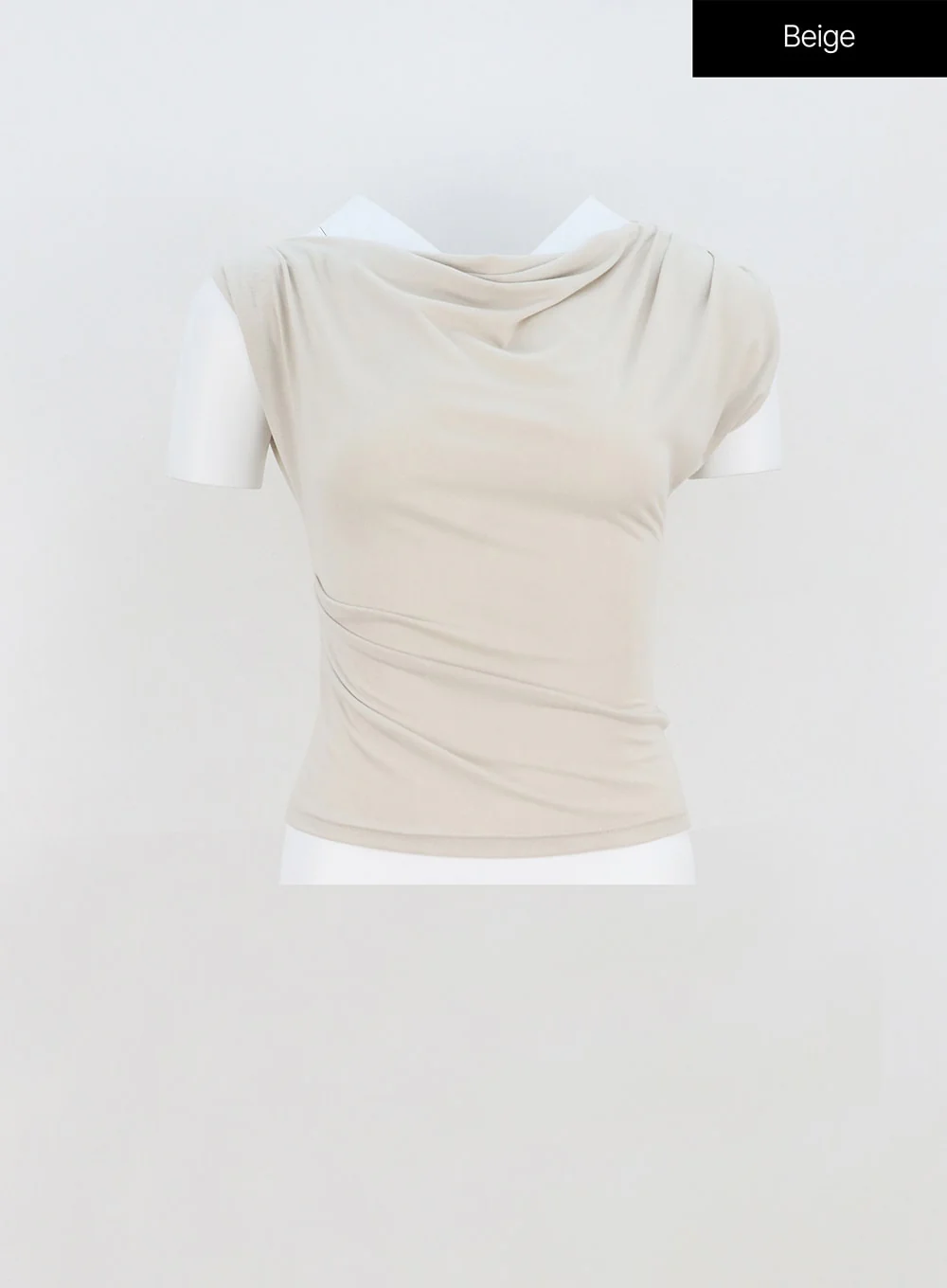 Cowl Neck Off-Shoulder Tee IA325 - Image 14
