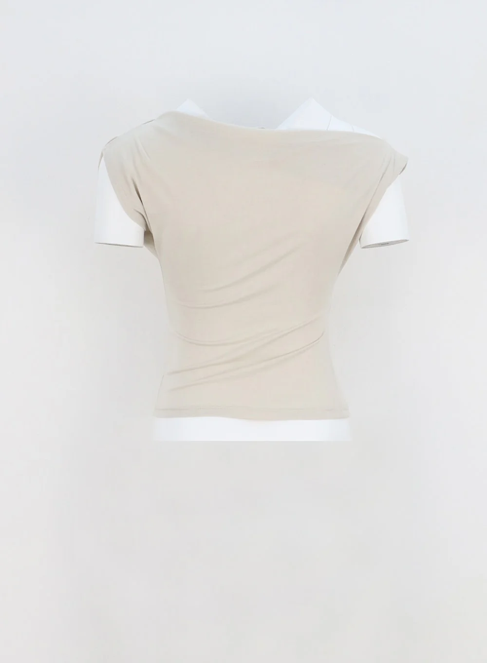 Cowl Neck Off-Shoulder Tee IA325 - Image 15