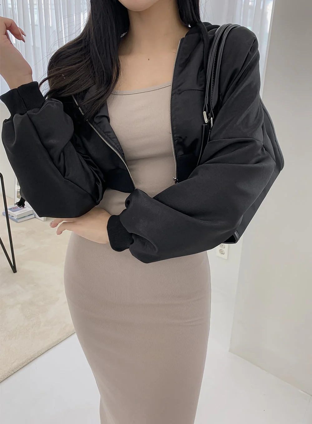 Cropped Flight Jacket IM12 - Image 19