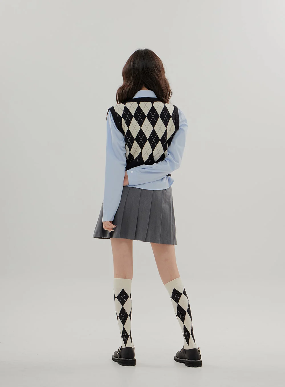 Cropped Long Sleeve Shirt B0802 - Image 19