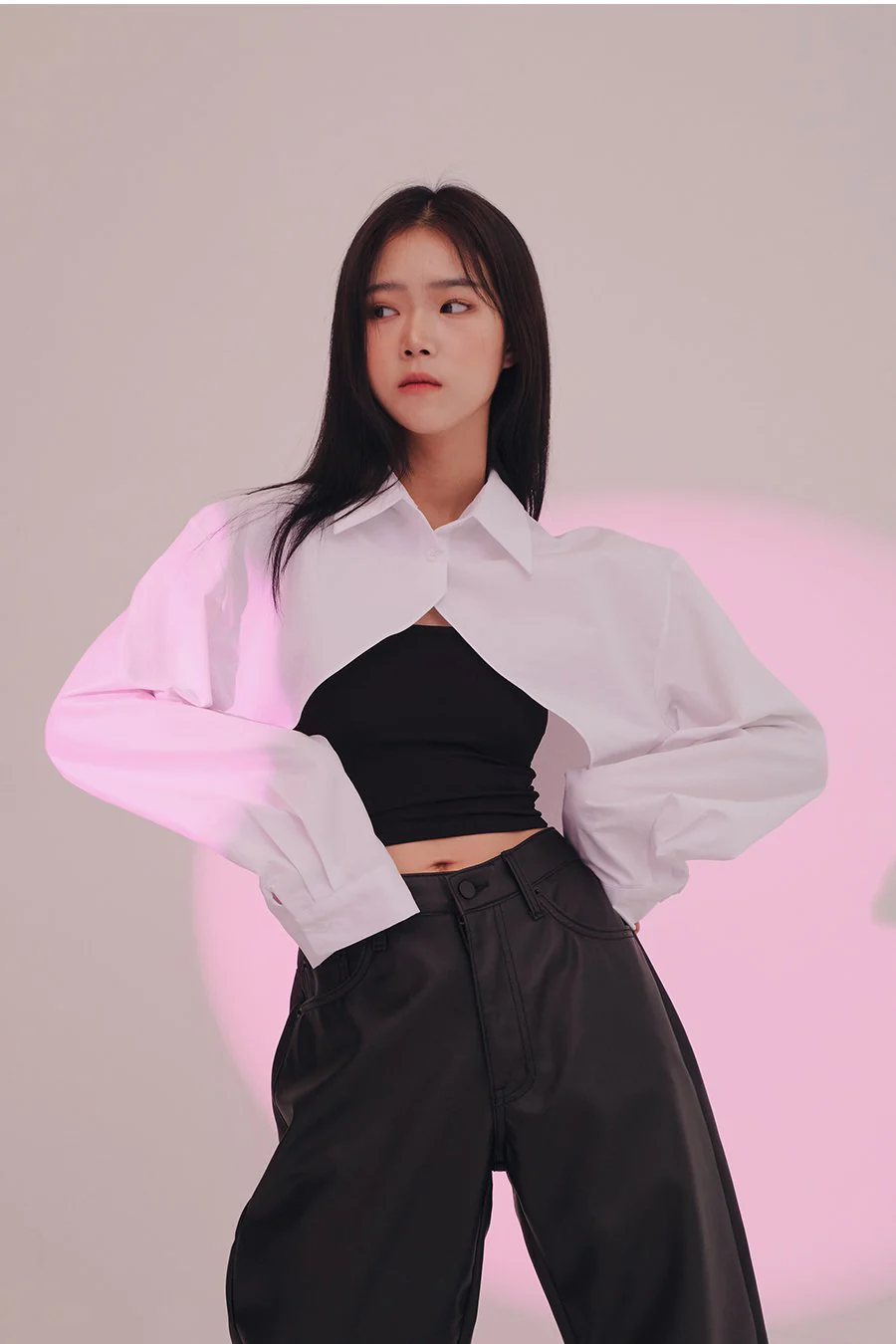 Cropped Shirt Shrug J24 - Image 5