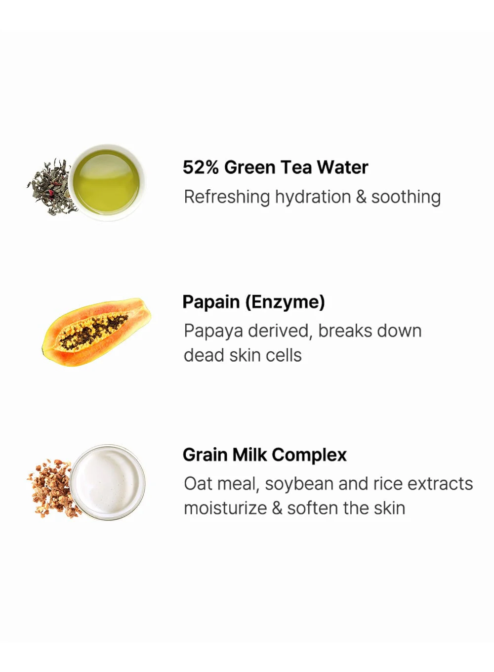 Green Tea & Enzyme Milky Foaming Wash 140ml - Image 5