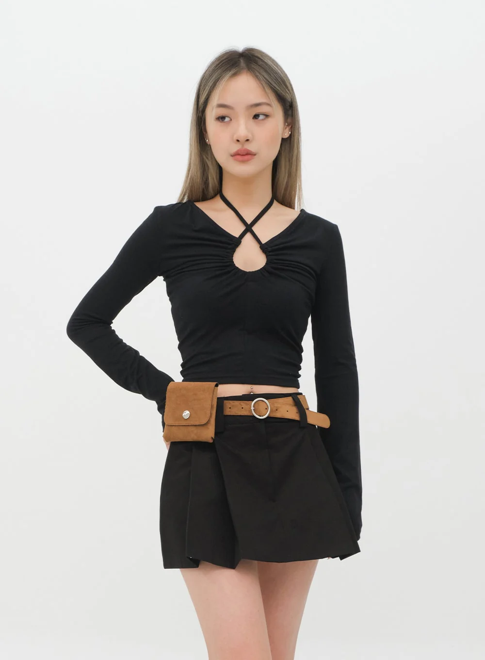 Halter neck Cropped Top C2001 - Image 10