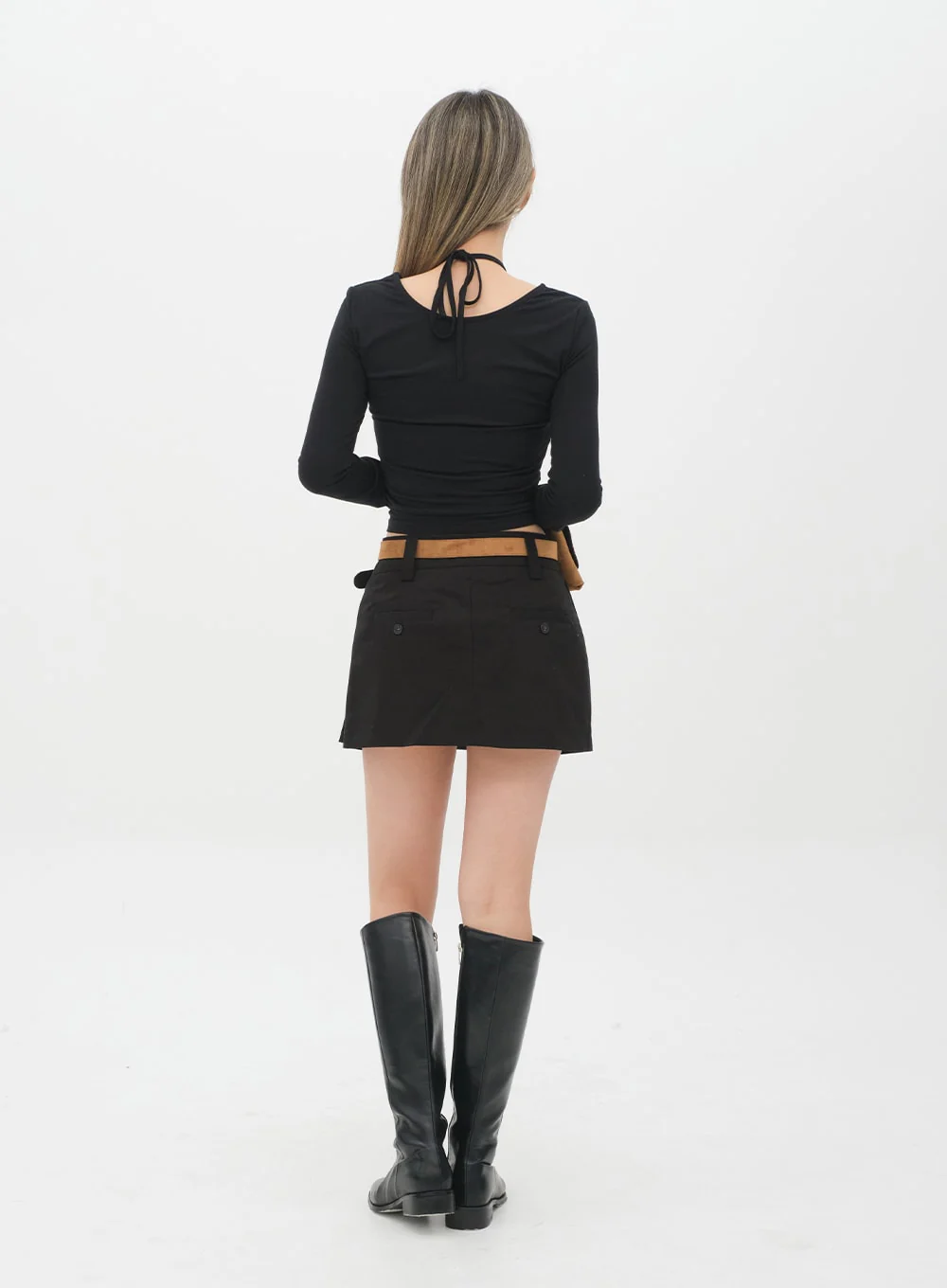 Halter neck Cropped Top C2001 - Image 13