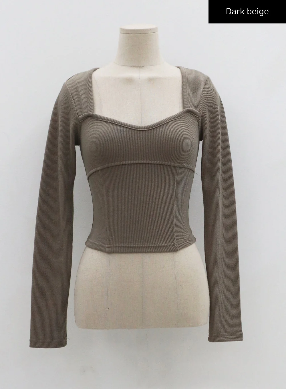 Heart Neck Crop T-Shirt CO11 - Image 16