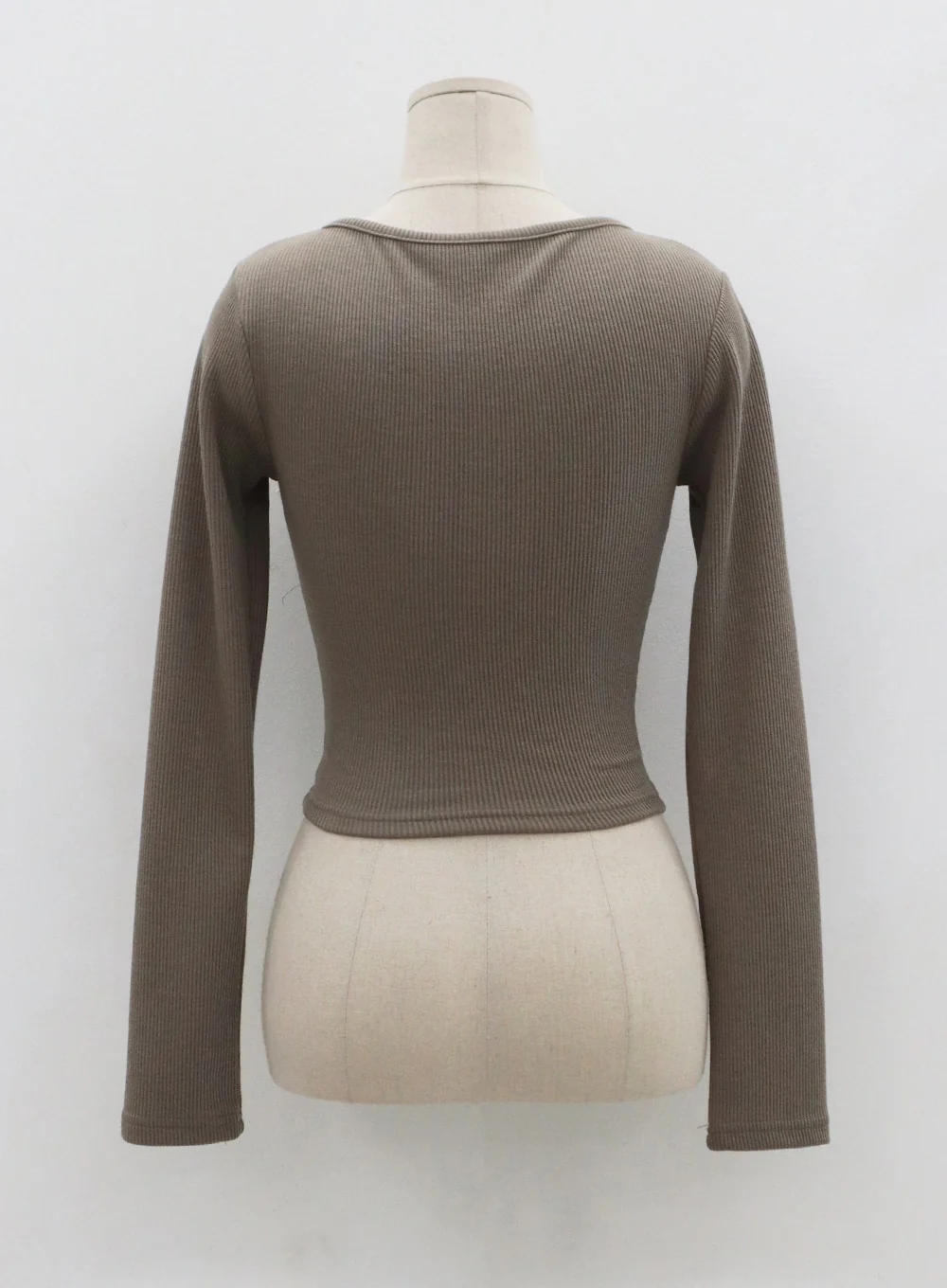 Heart Neck Crop T-Shirt CO11 - Image 17