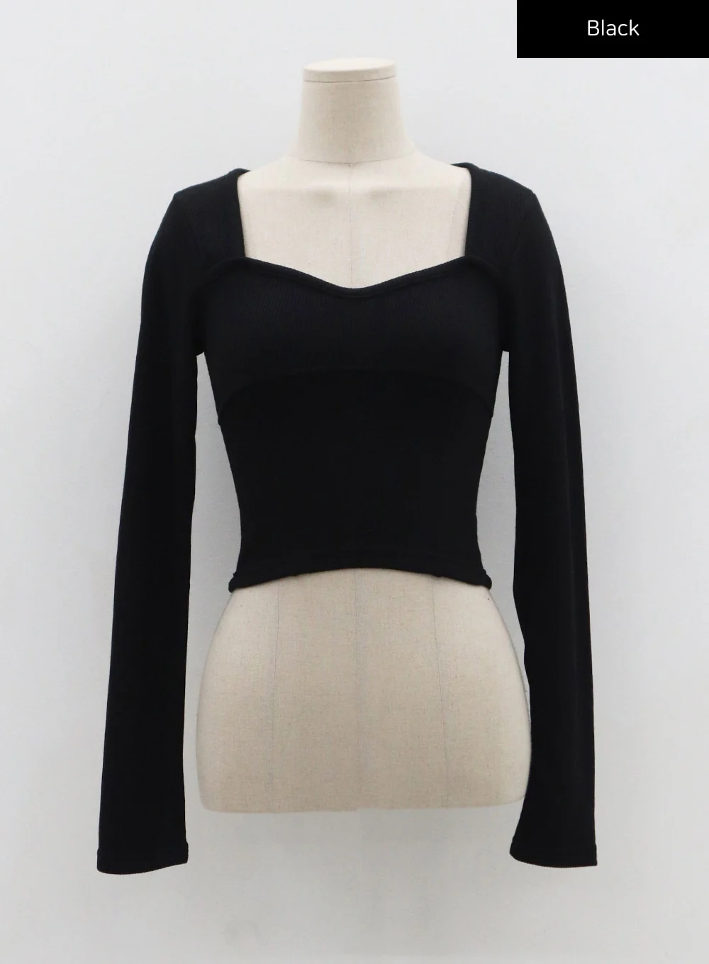 Heart Neck Crop T-Shirt CO11 - Image 18