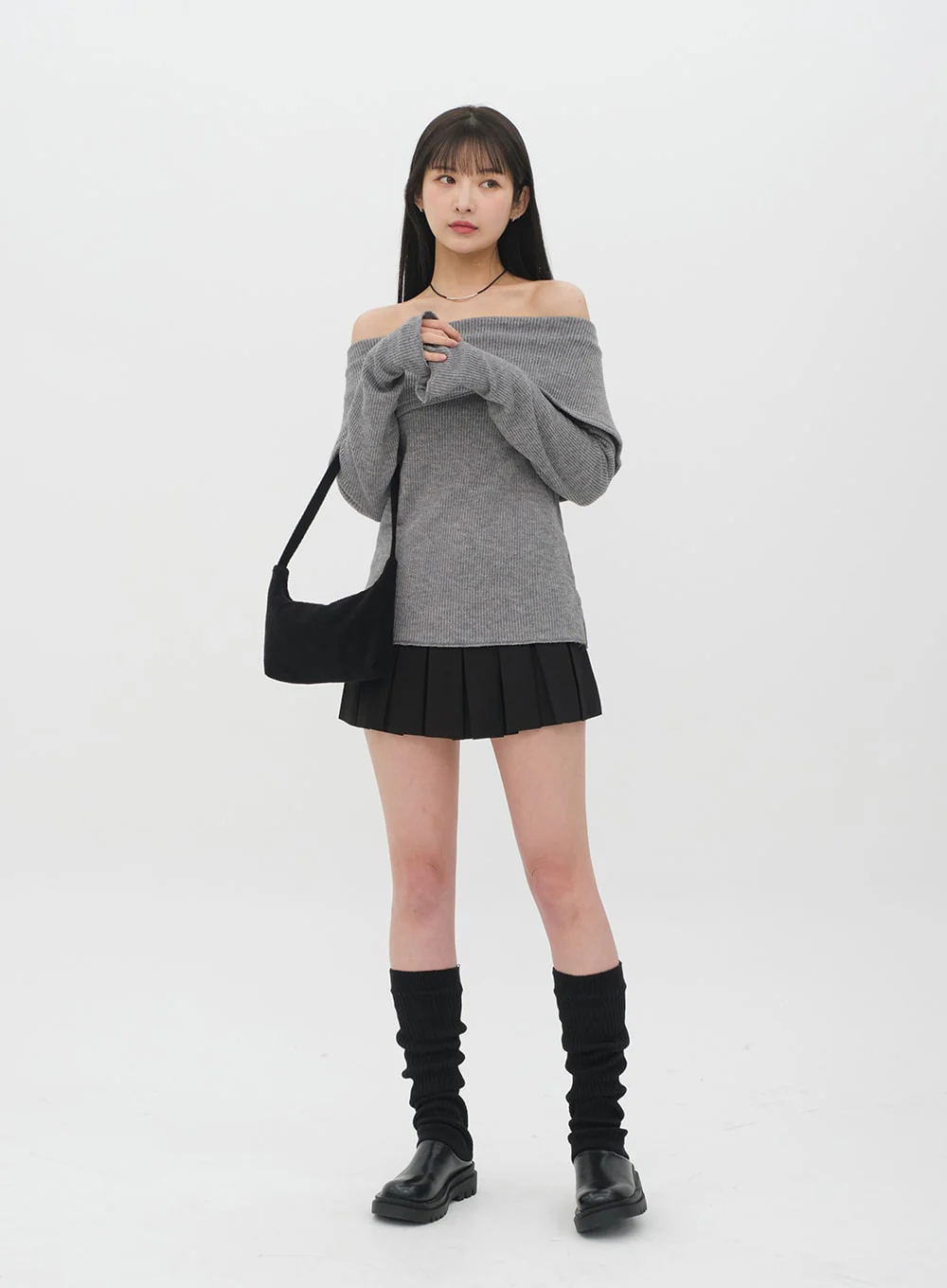 Knit Leg Warmer J21 - Image 3