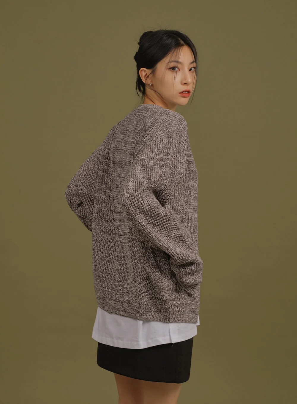 Loose Fit Knit with Two Way Zip - Image 13