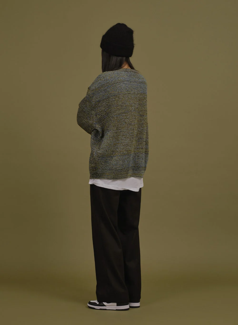 Loose Fit Knit with Two Way Zip - Image 6