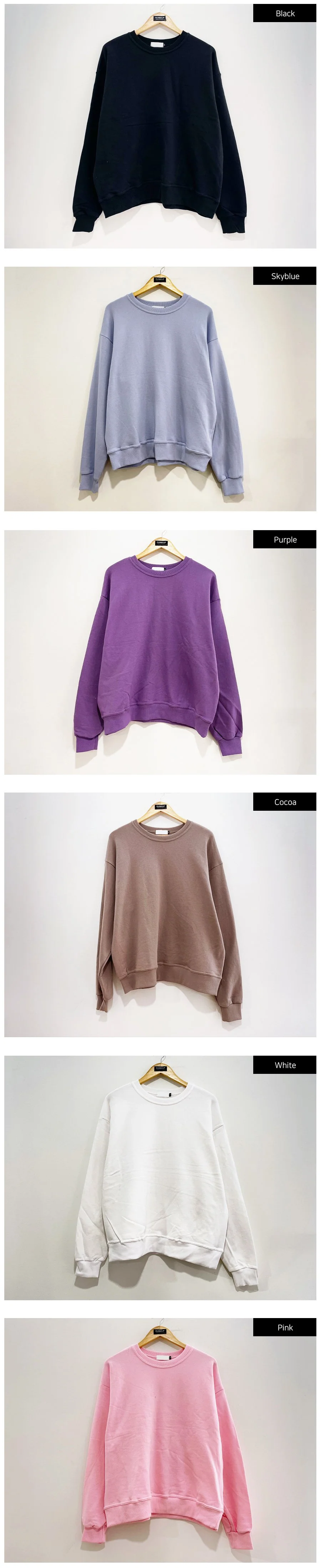 Loose Fit Sweatshirt F6 - Image 21