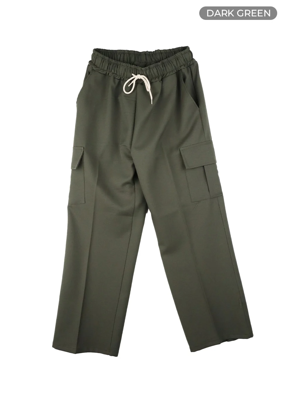 Men's Basic Straight Fit Cotton Cargo Pants IA401 - Image 11
