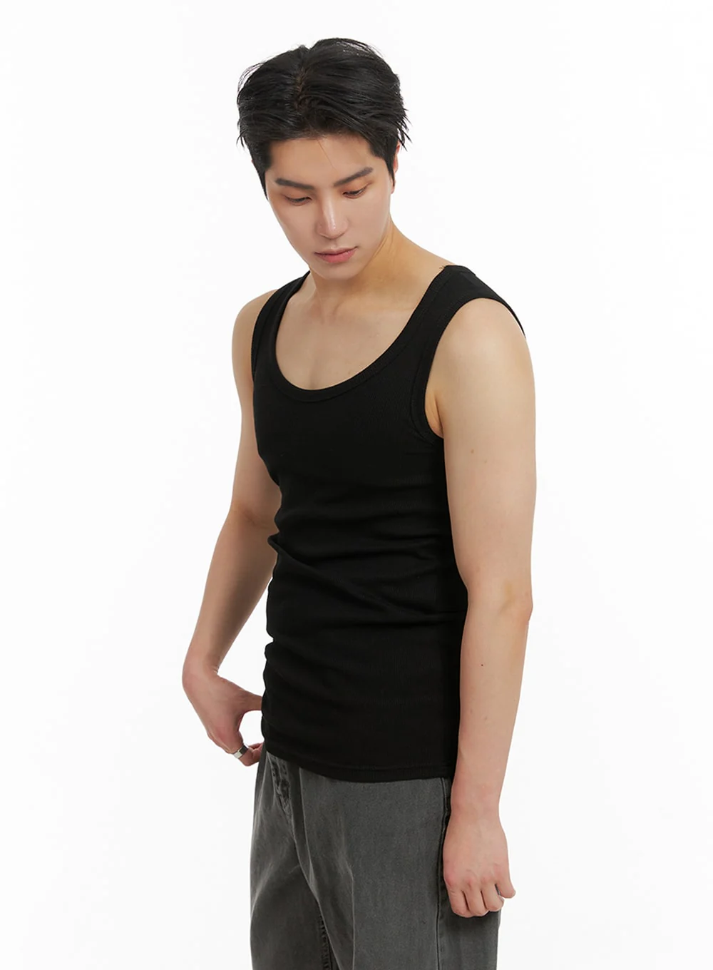 Men's Basic Tank Top IA401 - Image 5