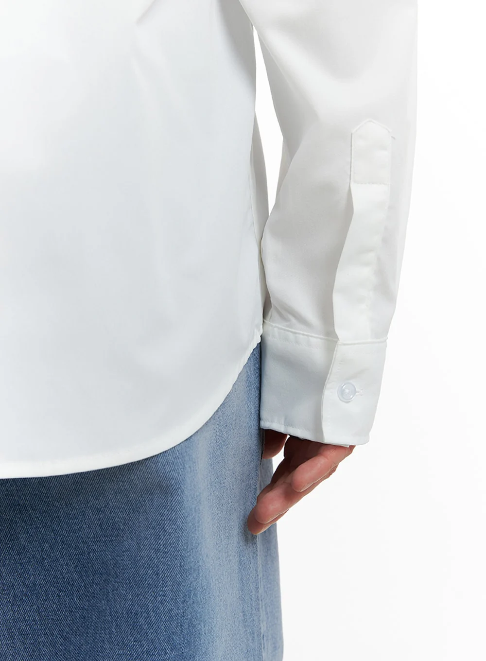 Men's Classic White Shirt IA401 - Image 4
