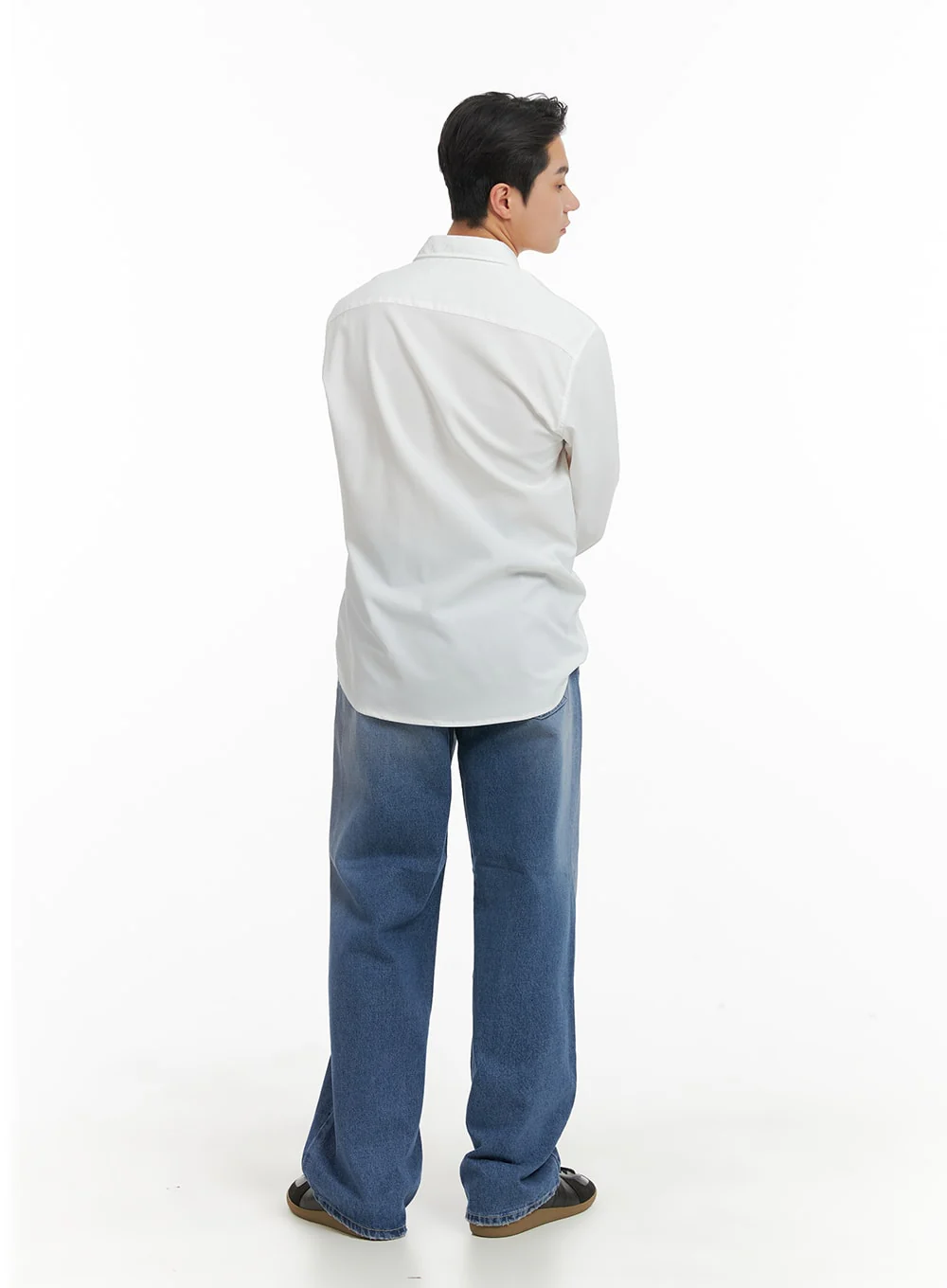 Men's Classic White Shirt IA401 - Image 6