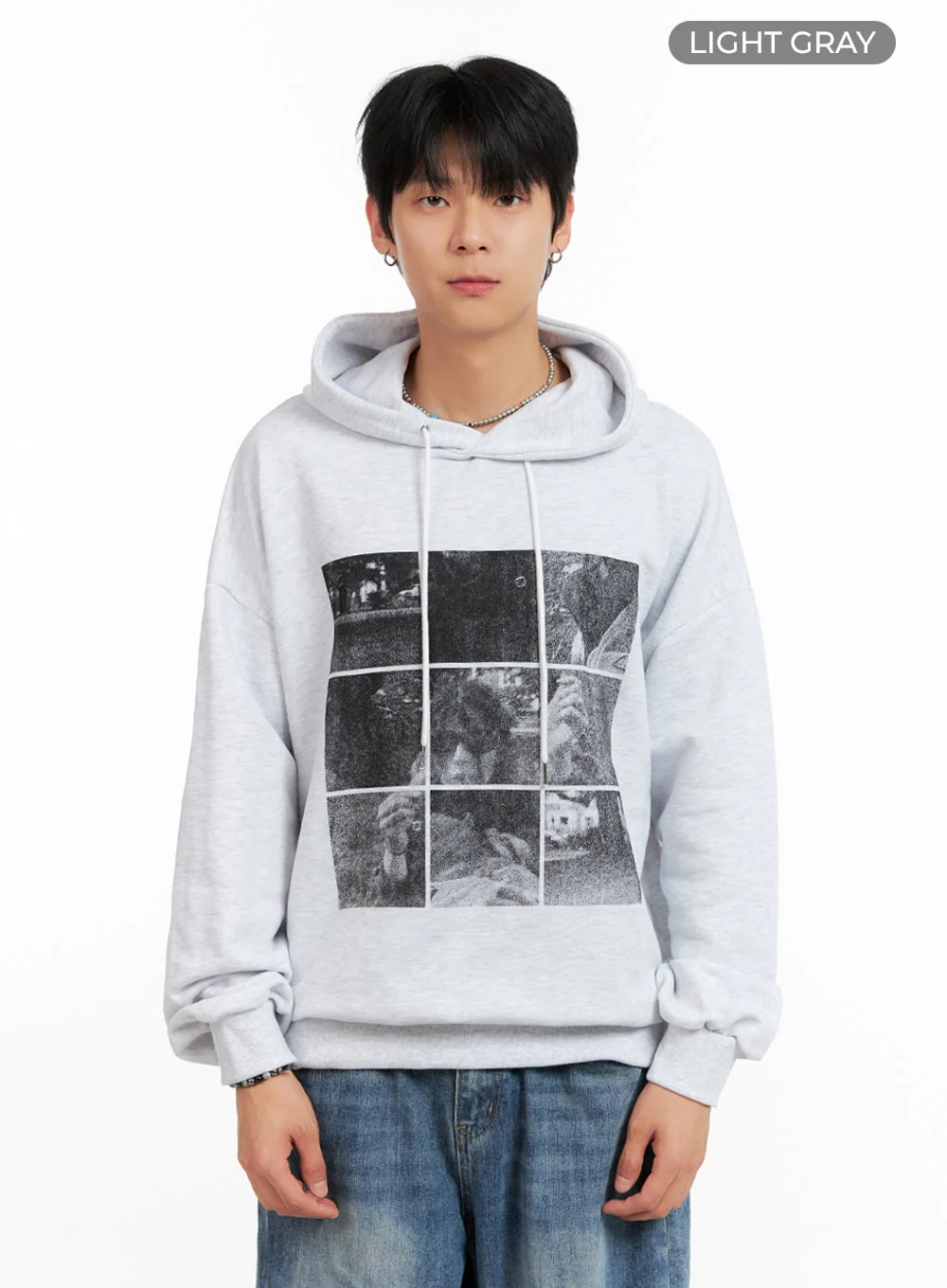 Men's Cotton Graphic Hoodie IG402 - Image 10