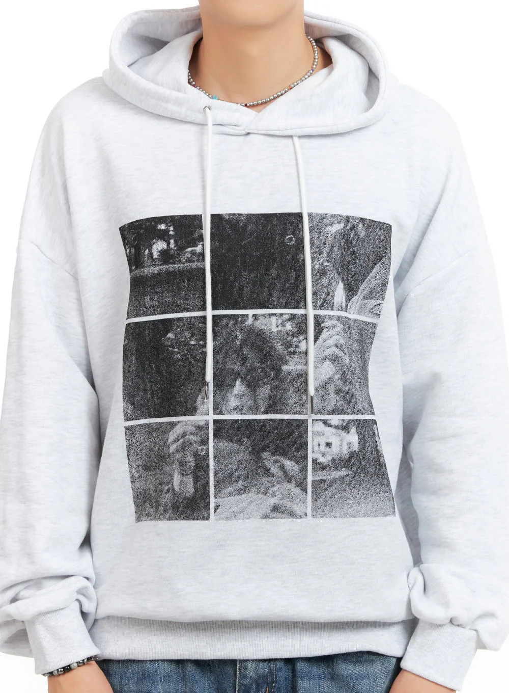 Men's Cotton Graphic Hoodie IG402 - Image 3