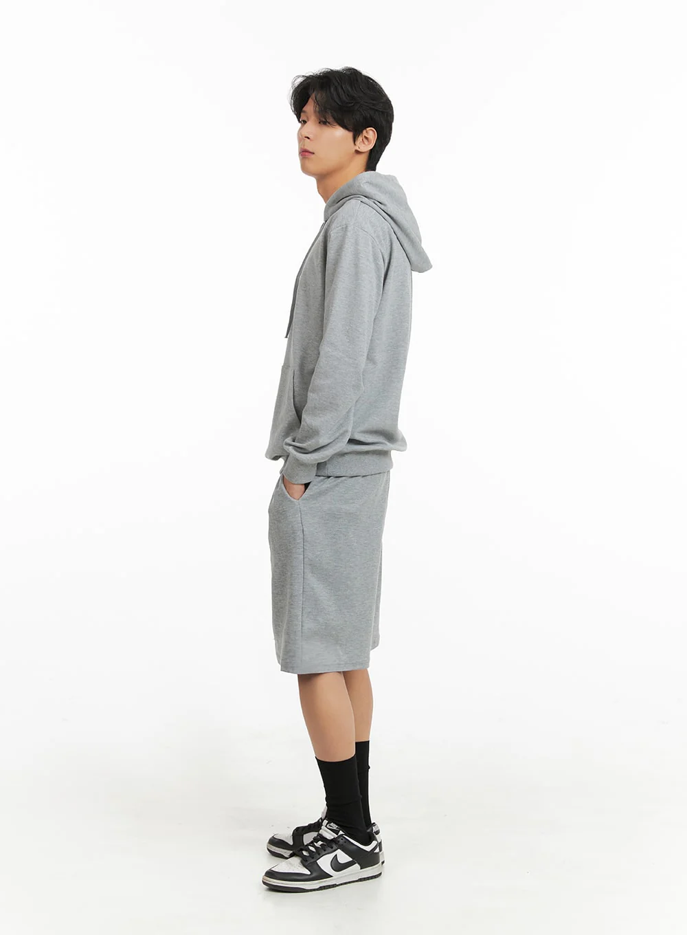 Men's Loungewear Cotton Jogger Shorts IA401 - Image 6