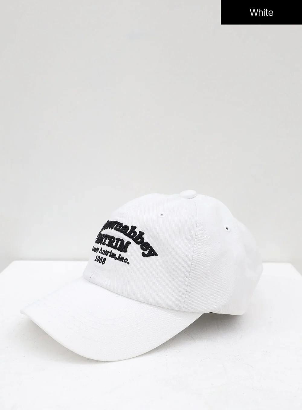 New Town Lettered Cotton Baseball Cap OU13 - Image 13