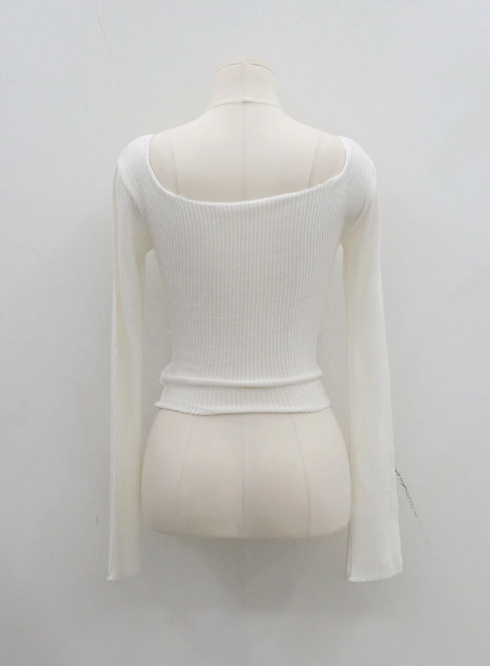 Off-Shoulder Mesh Cropped Top CD20 - Image 15