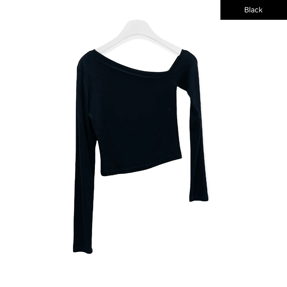 One Shoulder Crop Top C2701 - Image 19